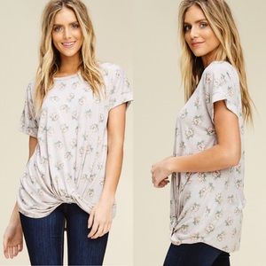 Floral Knot short sleeve